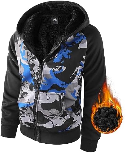 LAIWANG Boys Warm Winter Hoodie