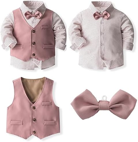 Fun 4-Piece Suit Set for Boys