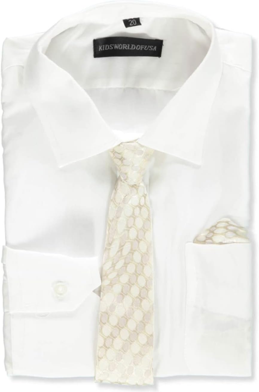 Kids World Boys Dress Shirt Tie