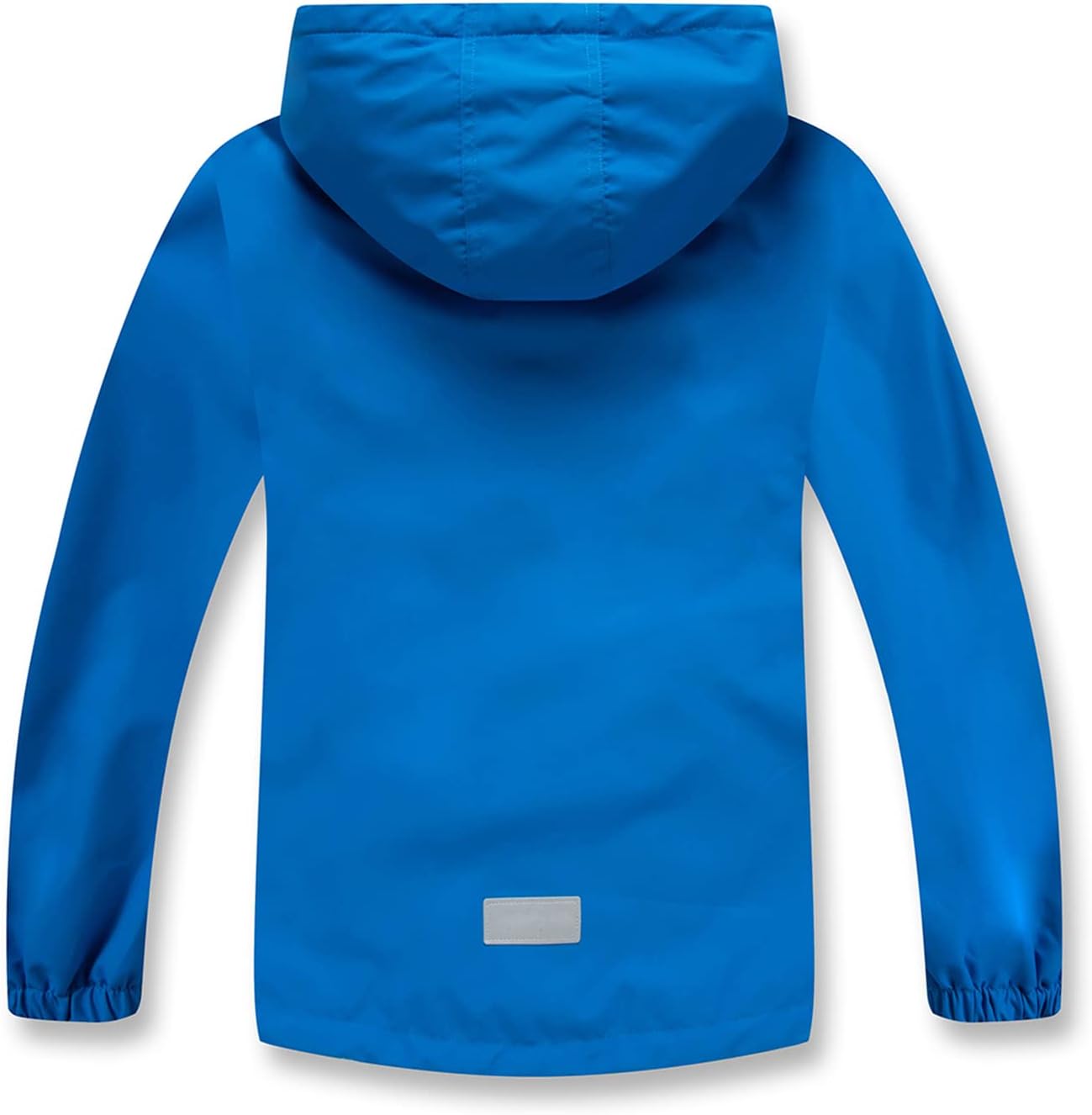 LOKTARC Kids Lightweight Waterproof Hooded Raincoats for Boys Girls