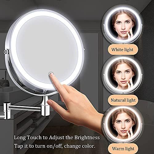 Double-Sided Vanity Mirror Cartoon Pink