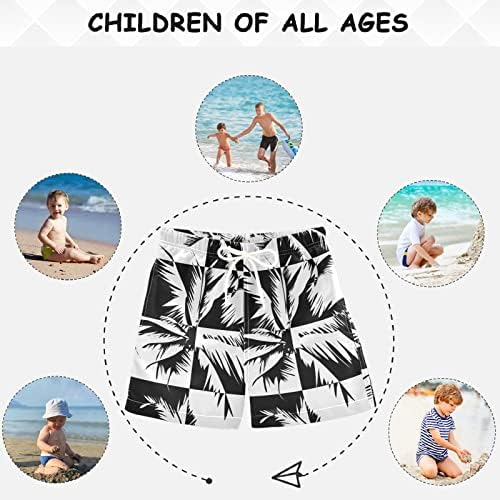 Visesunny Boys Surfing Board Shorts Quick-Dry Swim Trunks for Kids