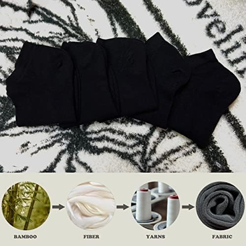 Premium School Socks for Kids Odor-Blocking Viscose Bamboo Calf Socks