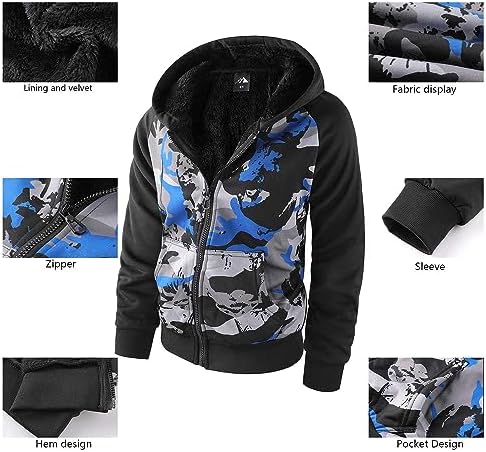 LAIWANG Boys Warm Winter Hoodie