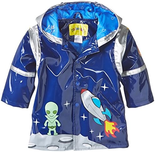 Kidorable Blue Space Hero All Weather Raincoat for Boys