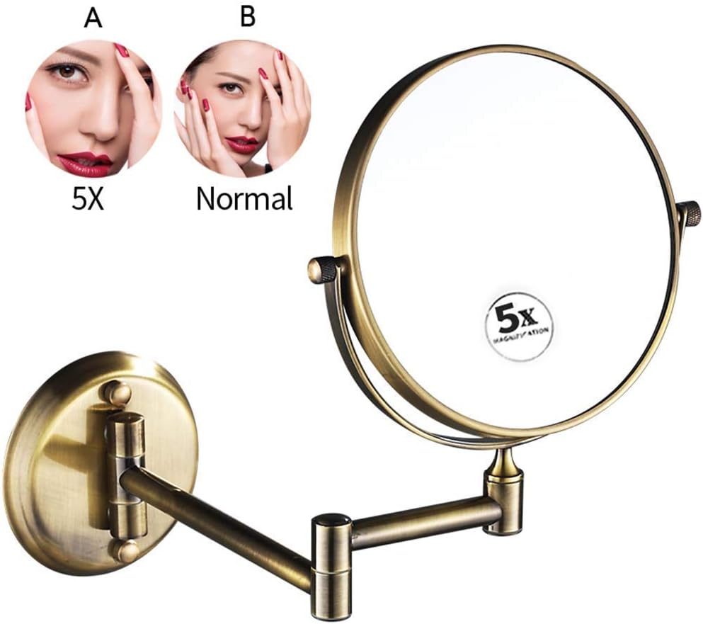 Light Up Life Wall-Mounted Makeup Mirror