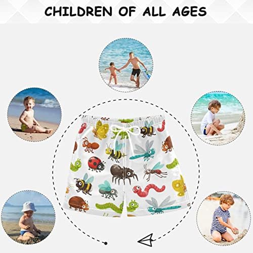 visesunny Cool Summer Boys Board Shorts Quick Dry Swim Trunks