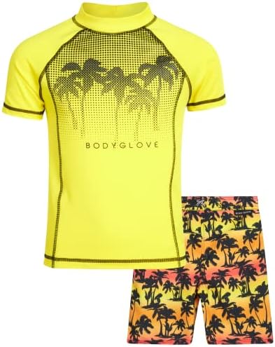 Body Glove Boys RashGuard Set UPF 50 Swim Protection
