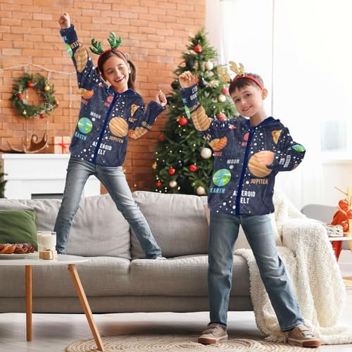 Aflyko Kids Fleece Hooded Jacket 3-10 Years