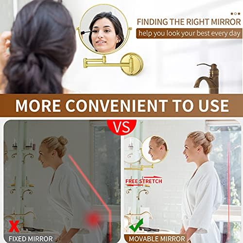 Double-Sided Pro-Mirror for Perfect Beauty Routines