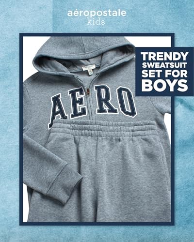 AEROPOSTALE Boys Tracksuit Set - Comfort Style with licensed logo