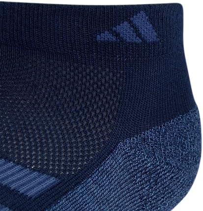 Adidas Kids Cushioned Angle Stripe Low Cut Socks 6 Pair