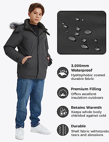 Stay Cozy in Winter with Wantdo Boys Waterproof Puffer Jacket