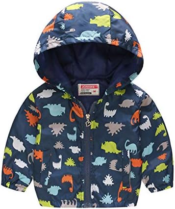 TENMET Toddler Rain Jacket Cartoon