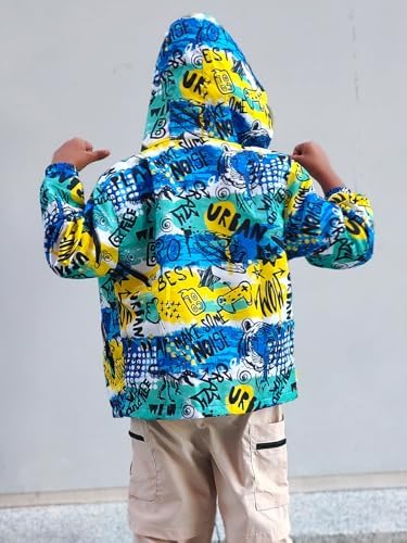Estamico Boys Windproof Jacket Waterproof 4T-12Y