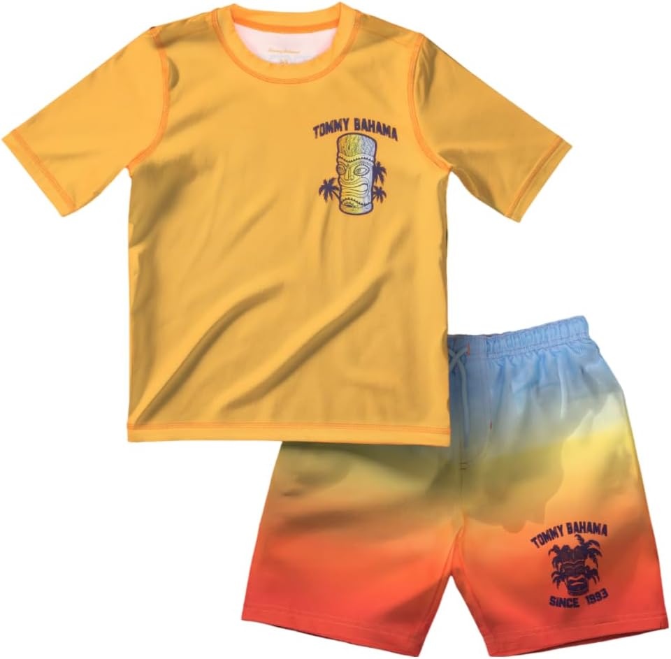 Tommy Bahama Kids Glowing 2-Piece Swimsuit Set