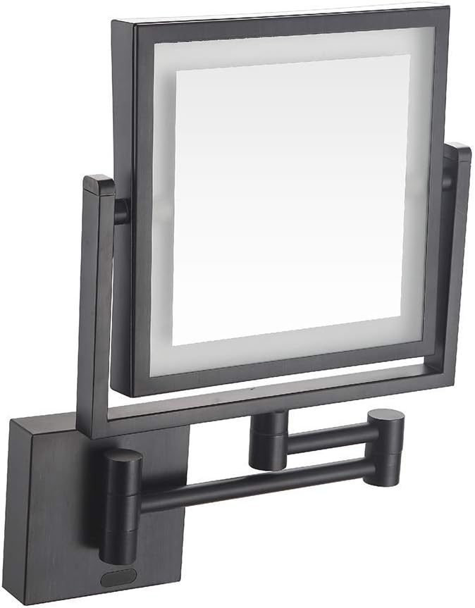 Double-Sided 8-inch LED Vanity Mirror foravelment and Shaving