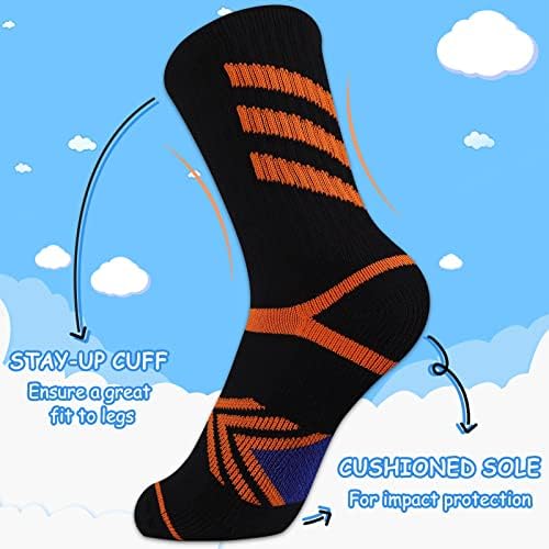 Perfect Half-Cushioned Boys Crew Socks
