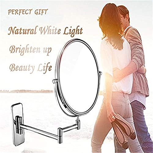 Gold 3X Magnification Makeup Vanity Mirror