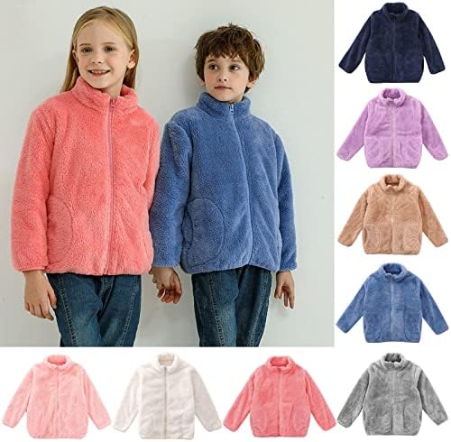 Warm Fleece Jacket for Boys Girls