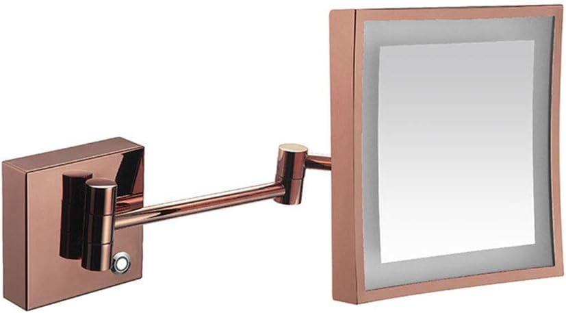 Wall Mounted Makeup Mirror with Lights and 3X Magnification