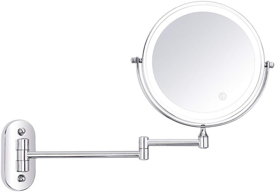 1PC Lighted Magnifier Tabletop Mirror for Makeup