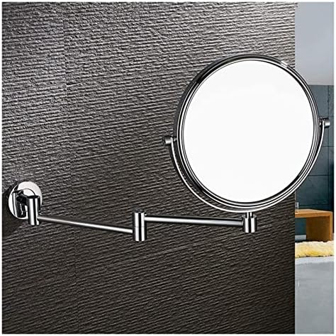 FUDGIO 8 Inch Wall-Mounted Makeup Mirror