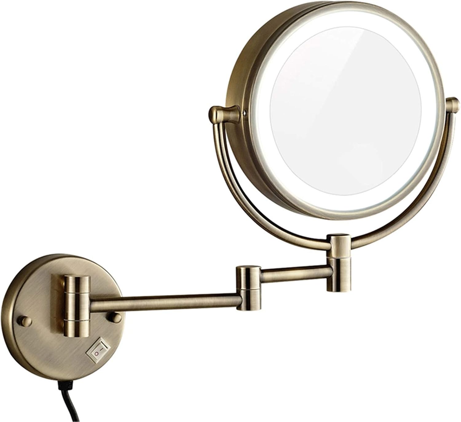 Retro European Style Double-Sided Makeup Mirror