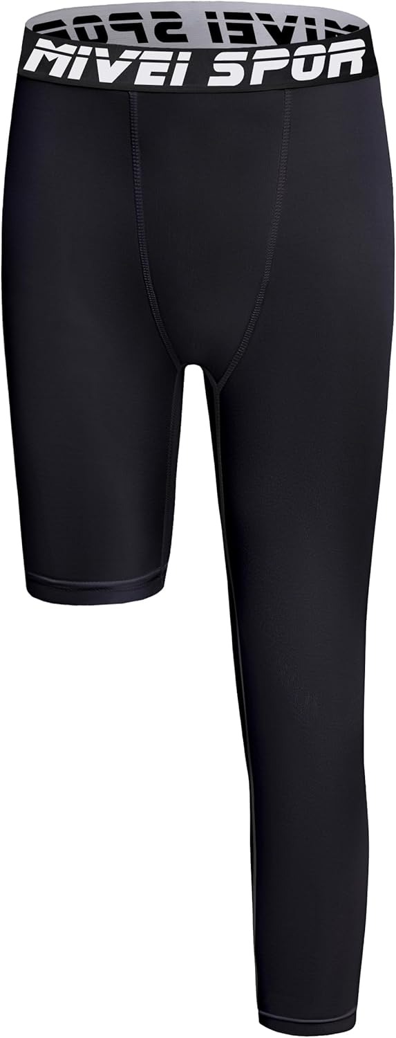 MIVEI Kids Compression Pants for Sports