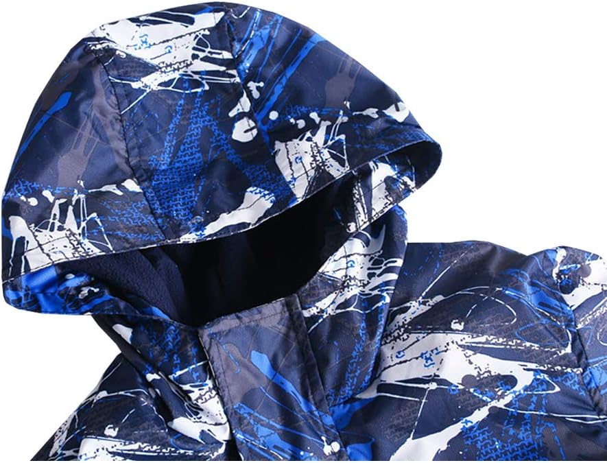M2C Boys Windproof Fleece Jacket Color Block Style