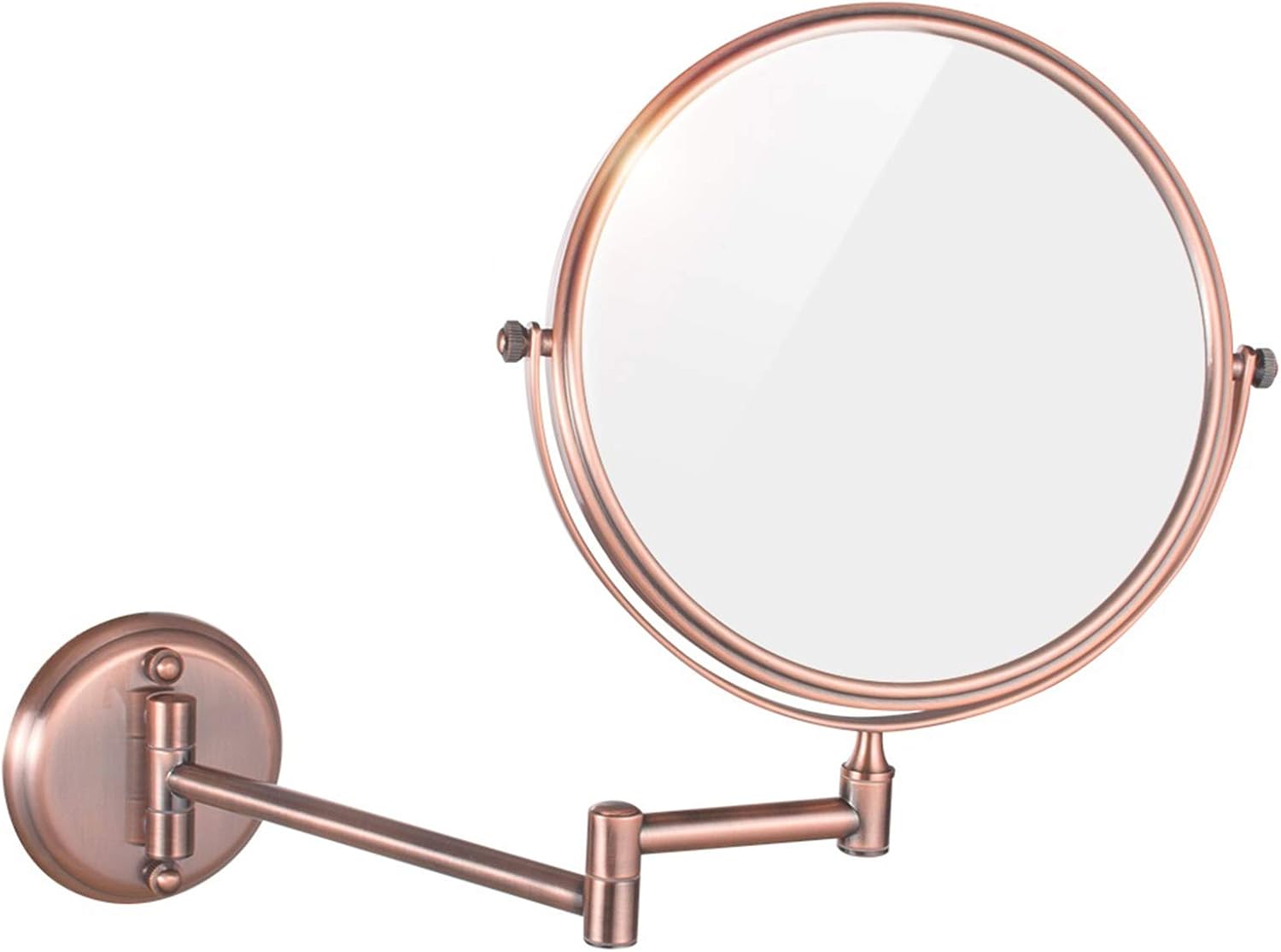 Double Sided Makeup Mirror with Swivel Extendable Design