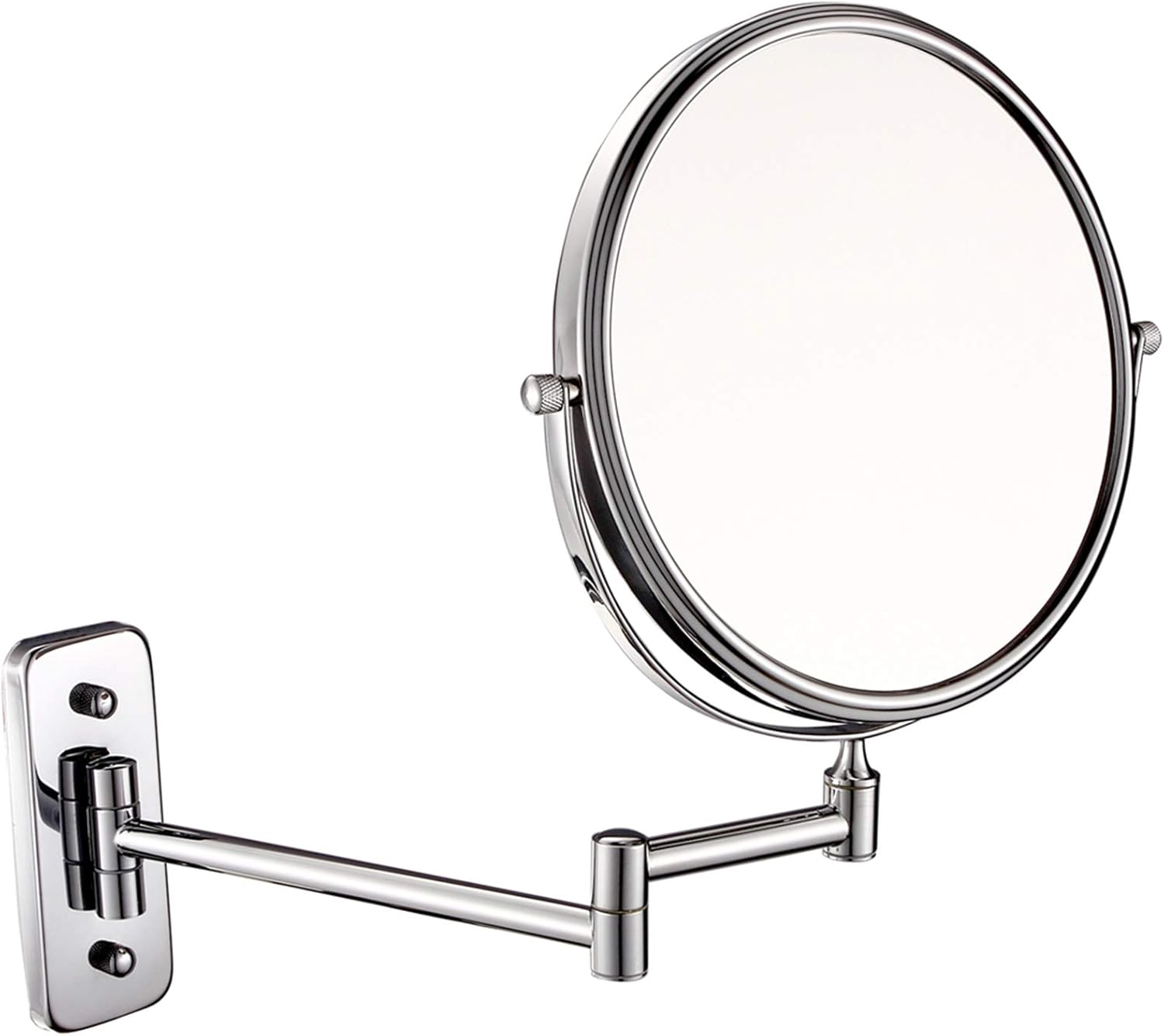Double-Sided Makeup Mirror with 360-Degree Swivel