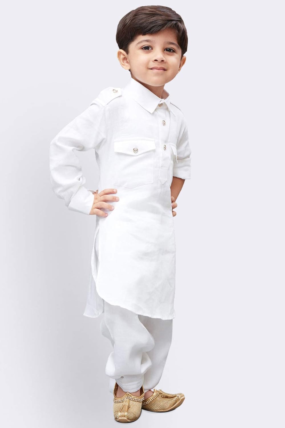 Chandrakala Kids Kurta Pyjama Set for Boys