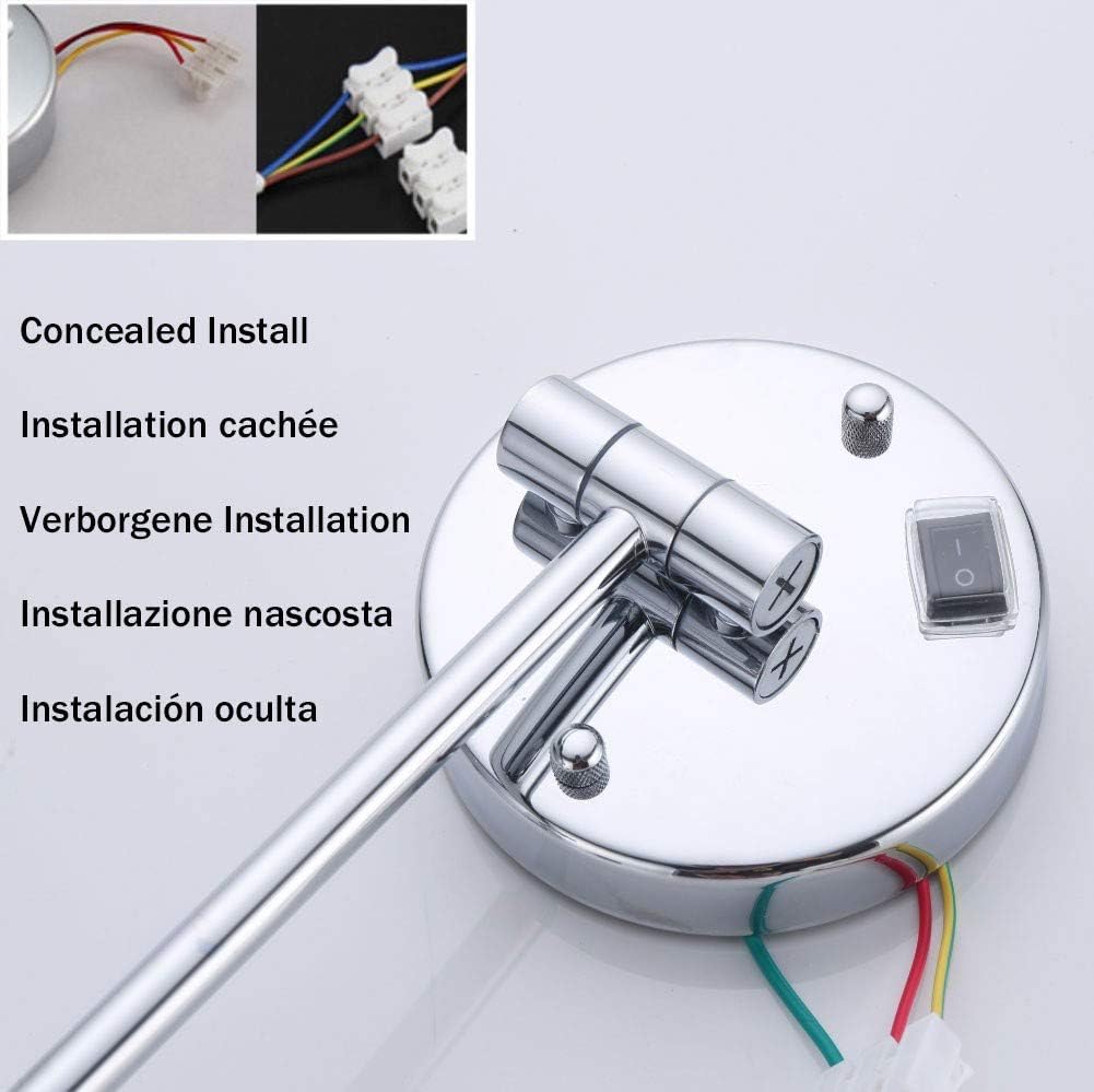 HD Pro External Wall-Mounted Makeup Mirror