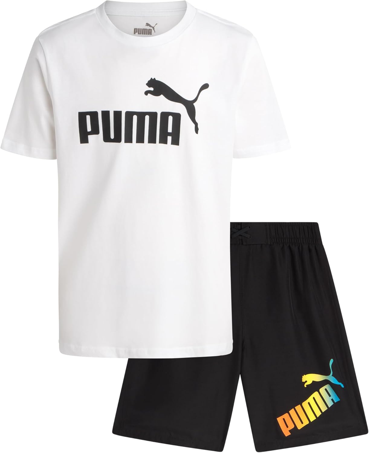 PUMA Boys Swim Set Essential Swimwear for Big Boys