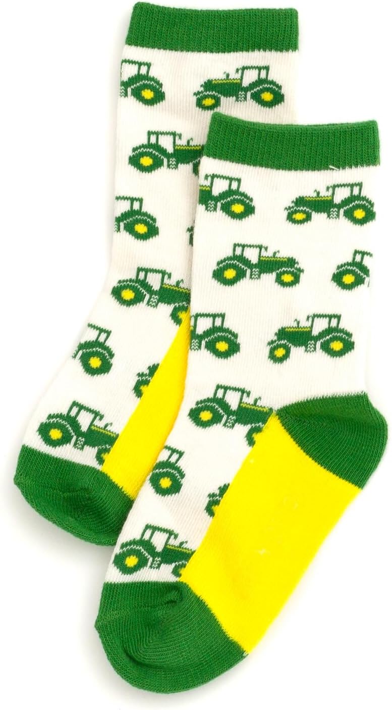 John Deere Kids Truck Socks Crew