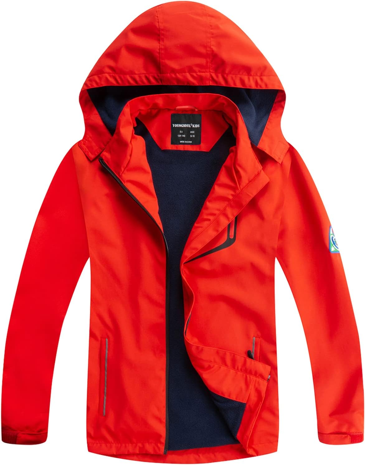 LOKTARC Child-Resistant Rain Jacket for Kids