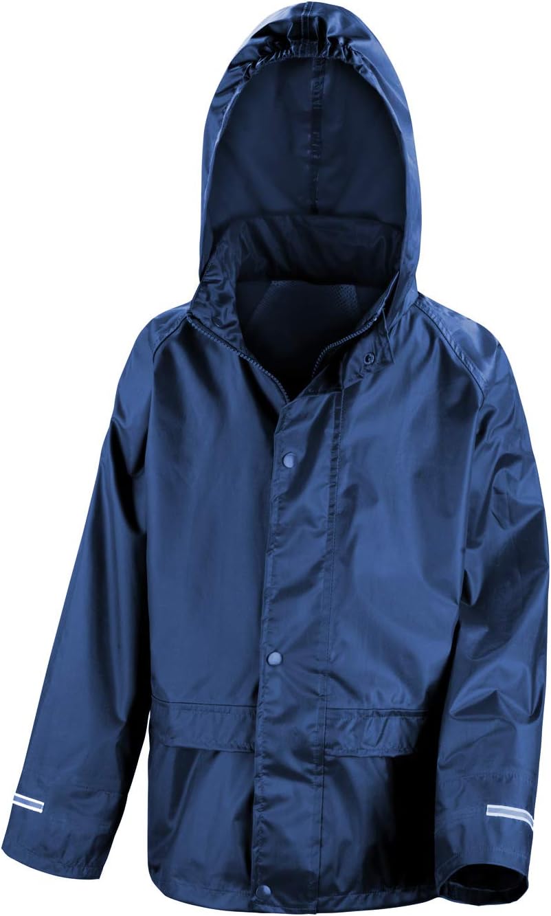 junior kids core stormdri rain raincoating jacket