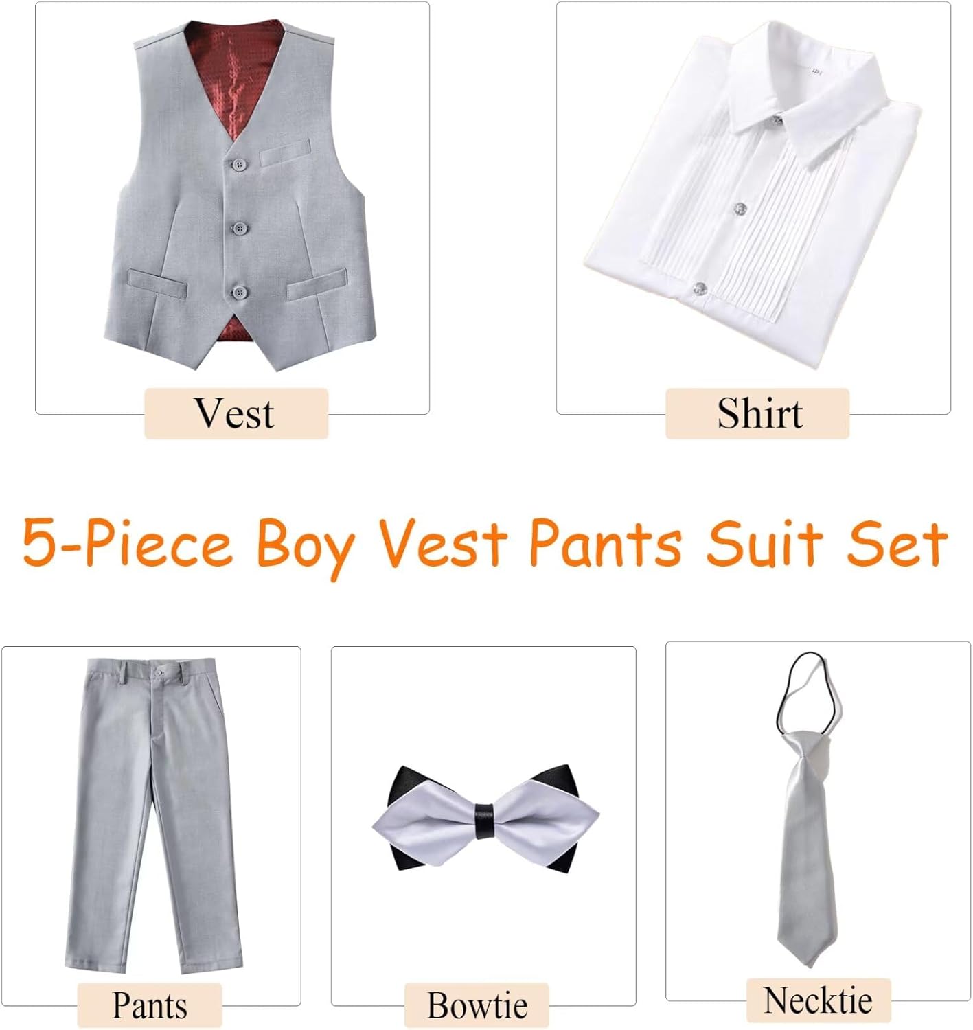 Slim Fit Boys Suits