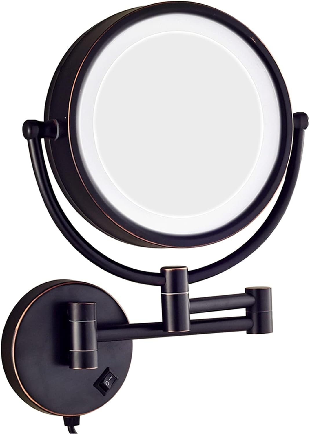 Makeup Mirror Lightweight Foldable Reusable with Stand