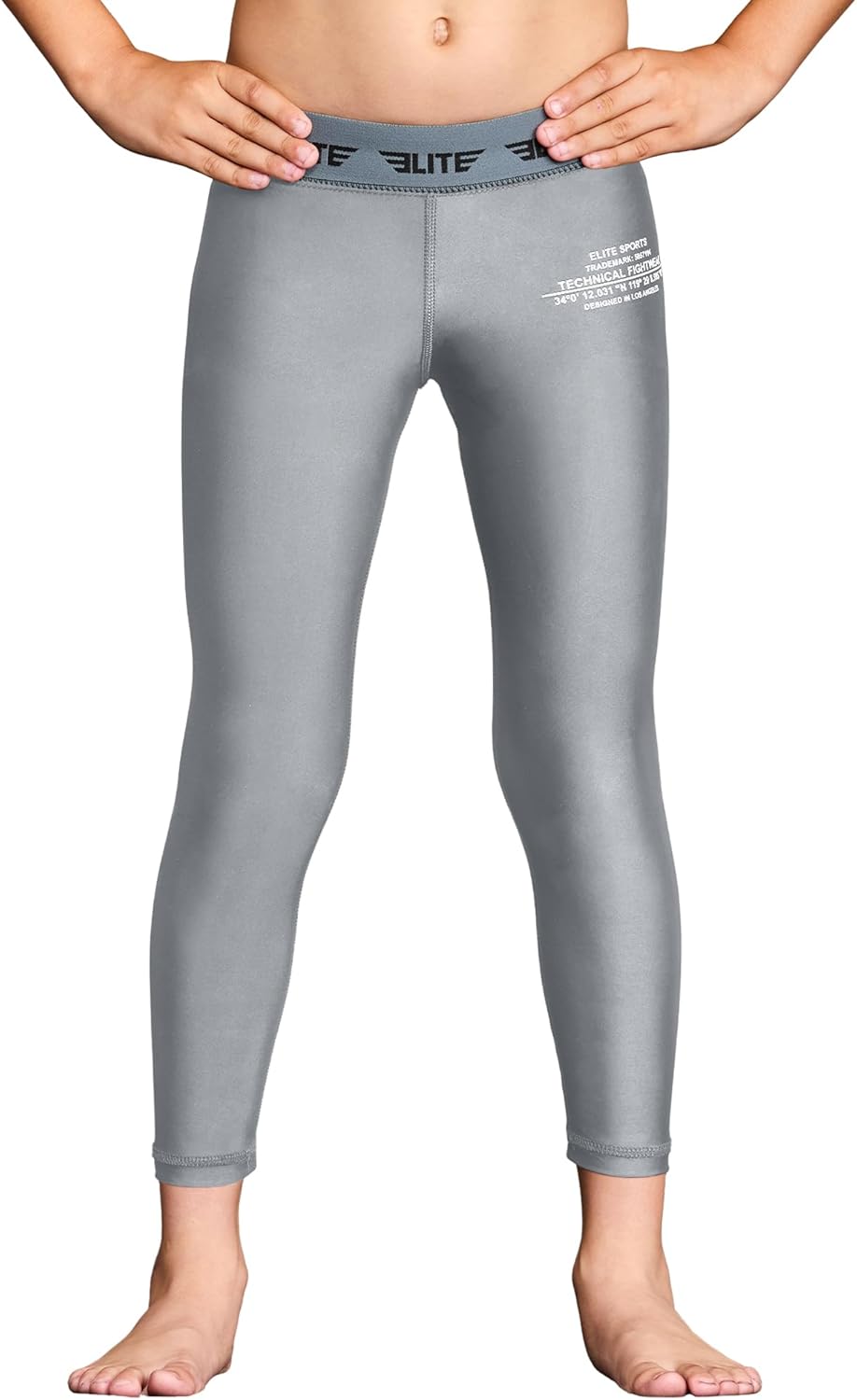 Elite Sports Kids MMA Spat Performance Compression Leggings