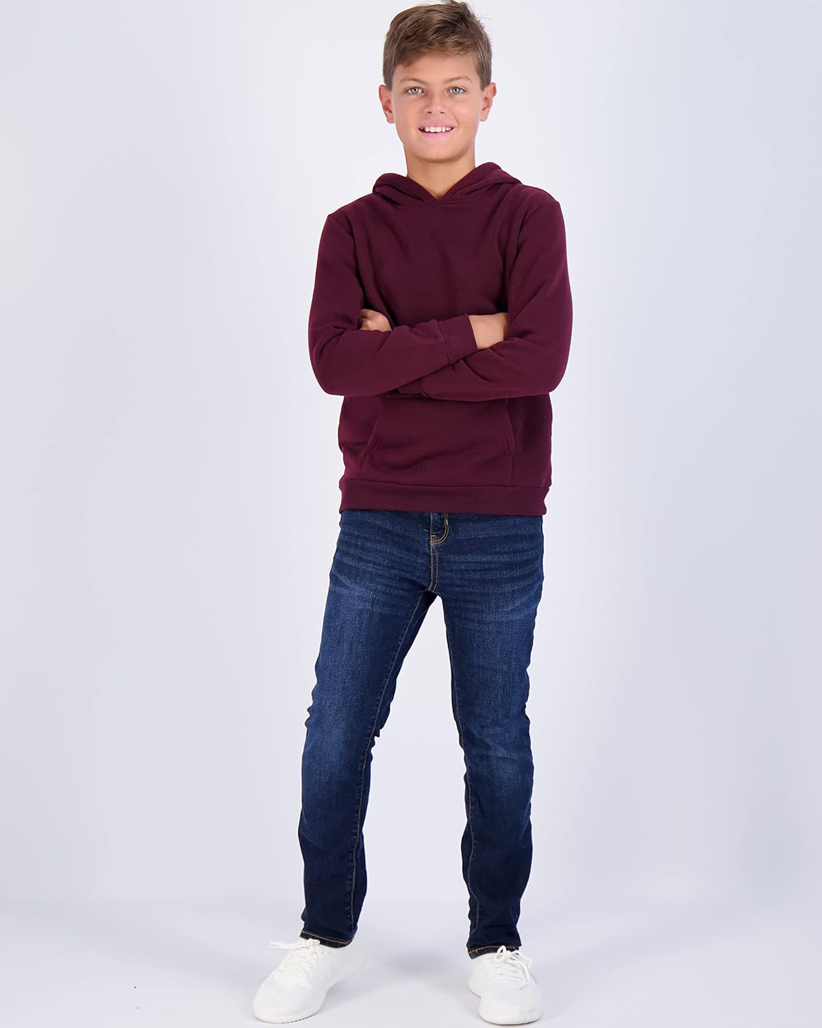 Real Essentials 3-Pack Youth Fleece Pullover
