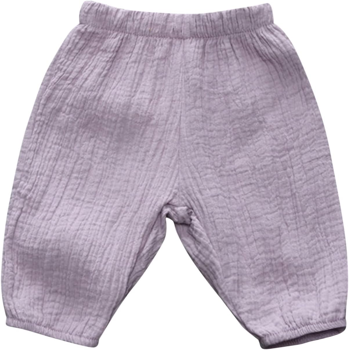 Bandage Elastic Long Pants for Kids Boys Toddler Winter
