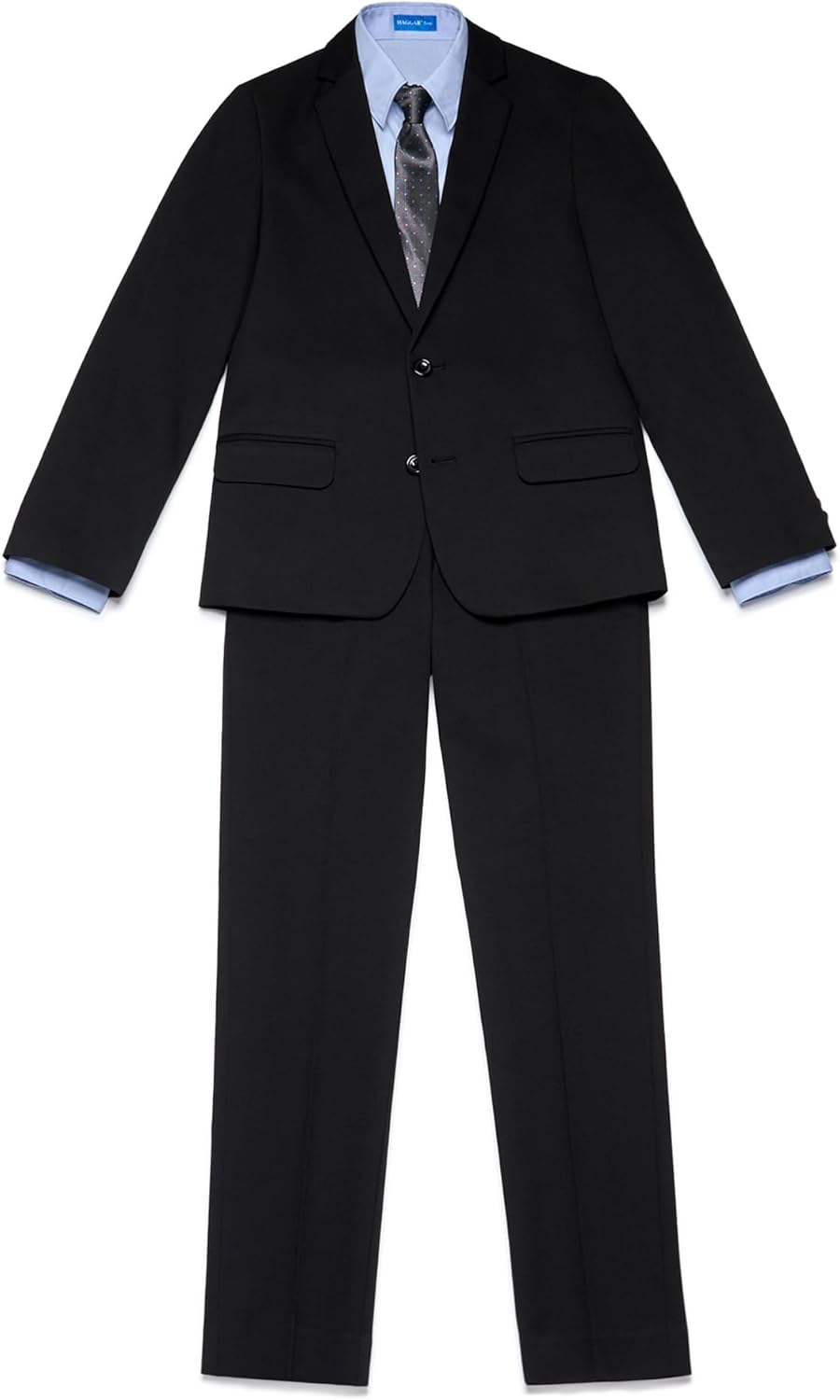 Haggar Boys 4-Piece Suit Set Tailored for Success