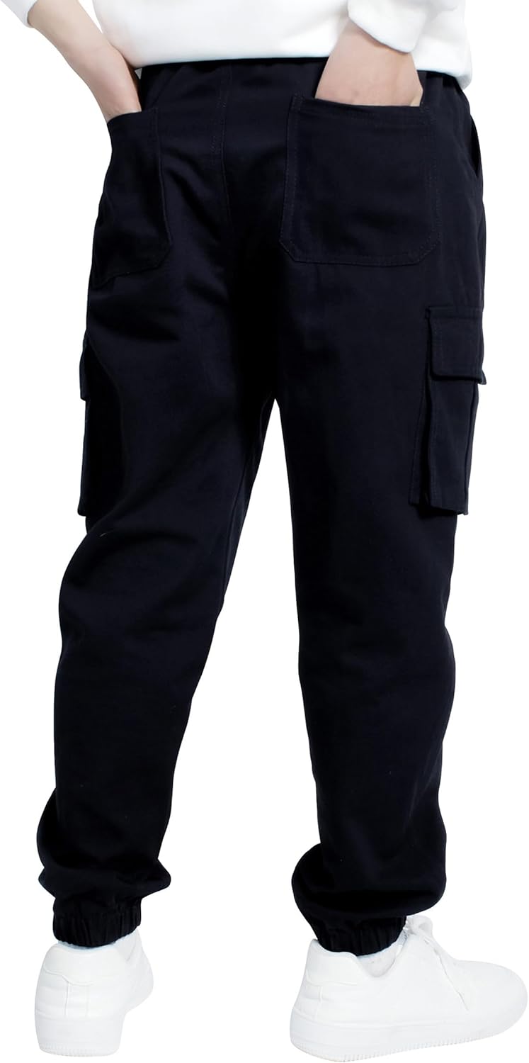 TLAENSON Elastic Cargo Joggers