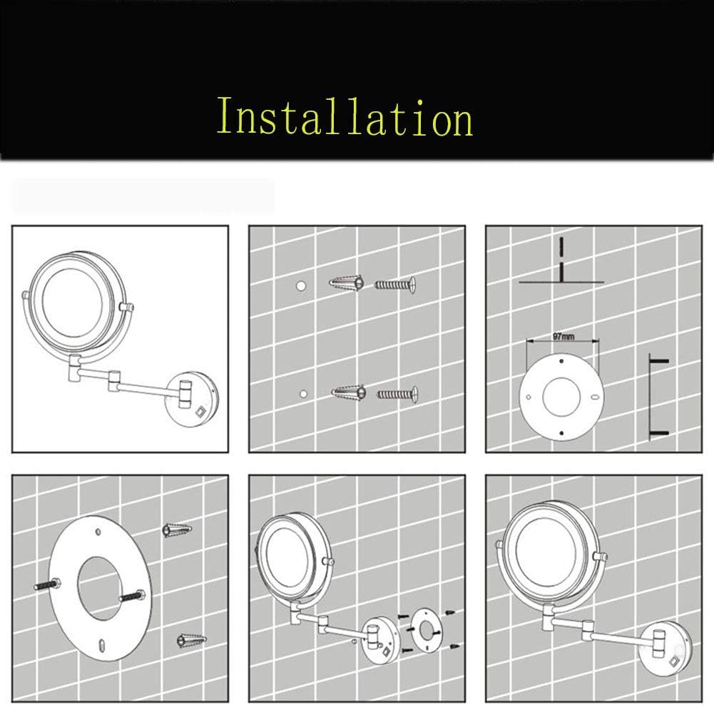 8-inch LED Vanity Mirror
