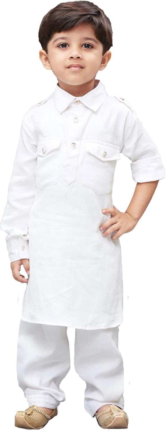 Chandrakala Kids Kurta Pyjama Set for Boys