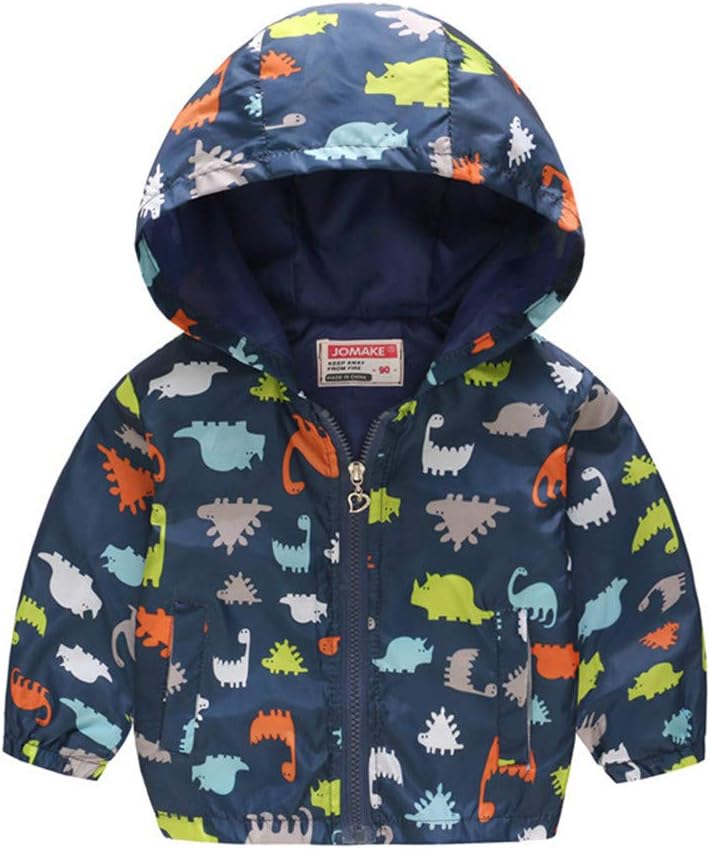 TENMET Toddler Rain Jacket Cartoon