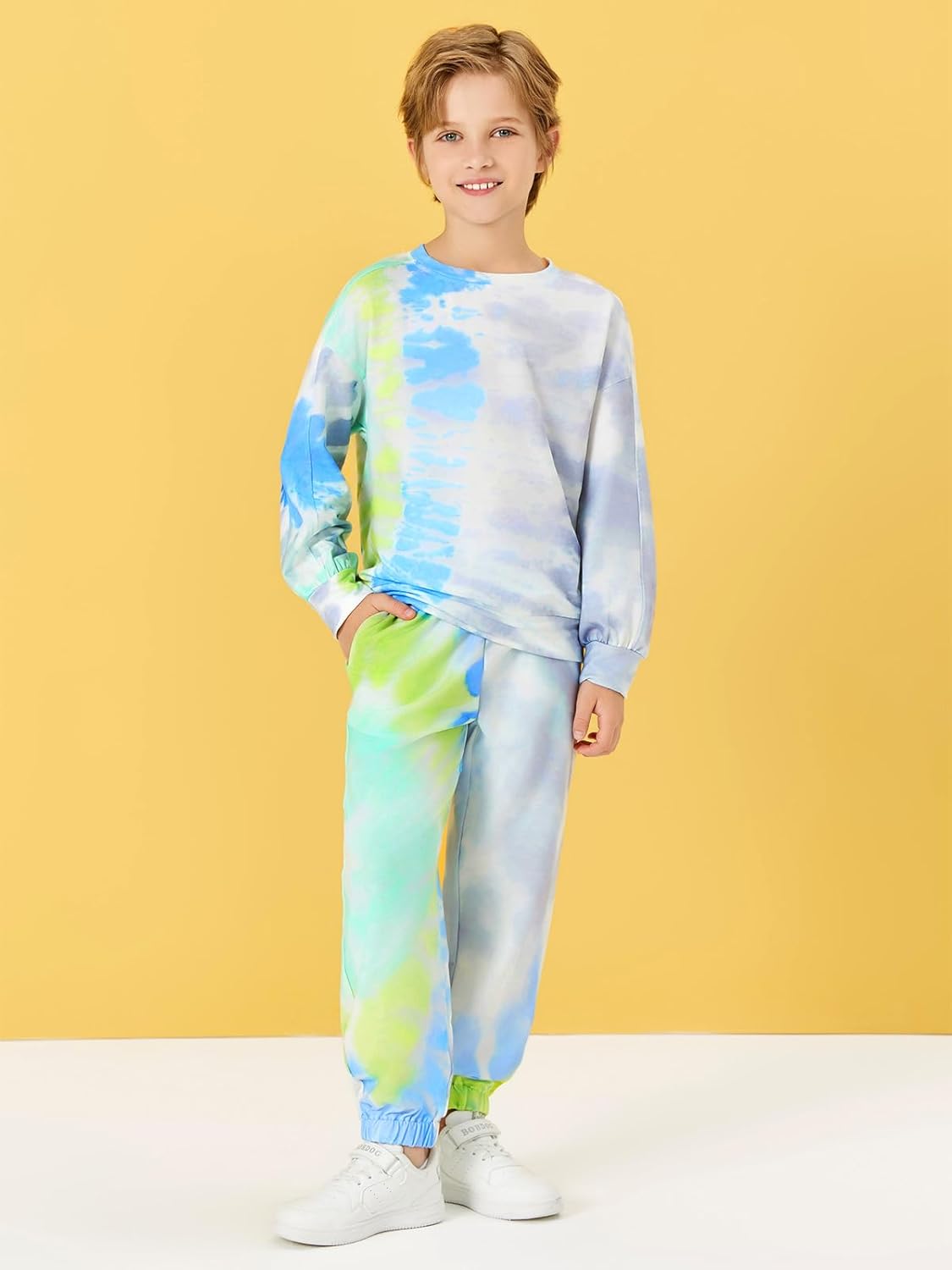Haloumoning Boys Tie-Dye