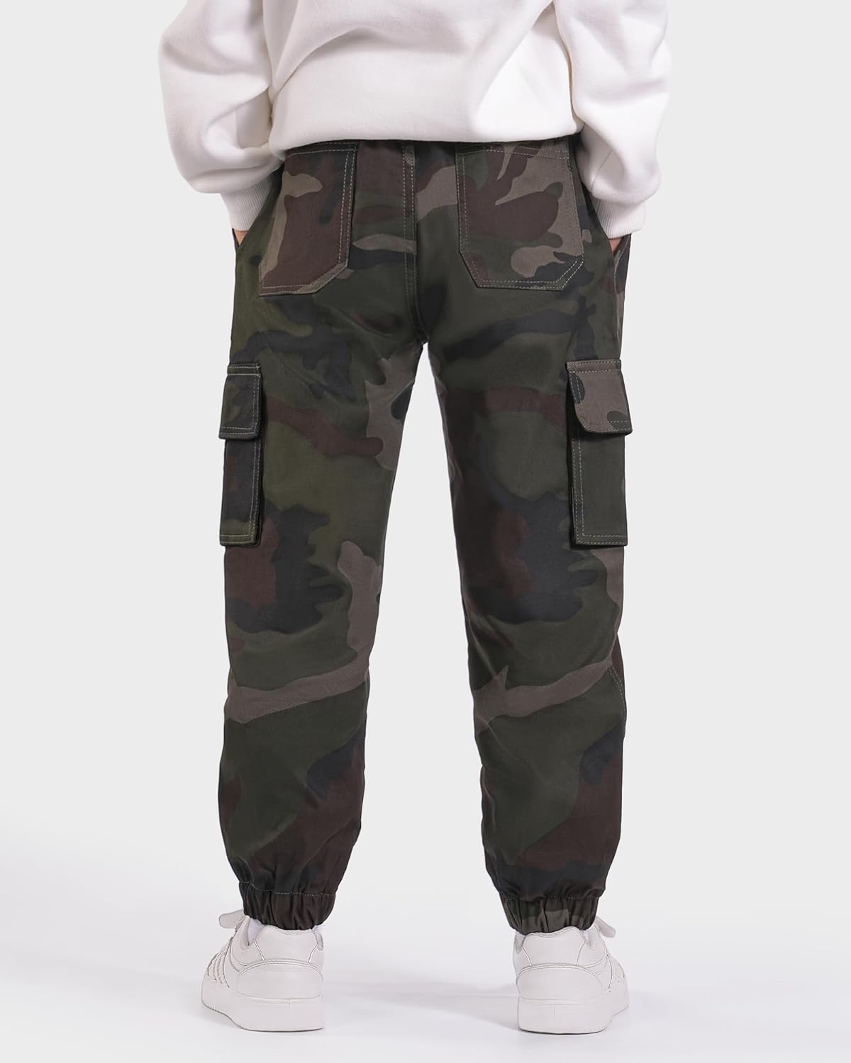 Comfy Camo Cargo Joggers for Boys